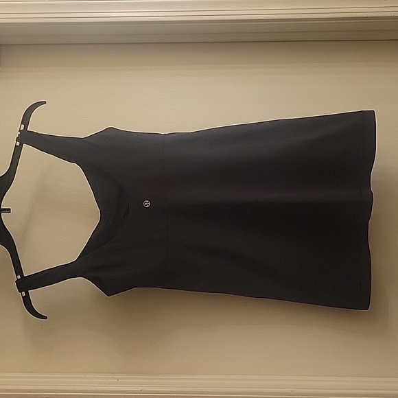 Lululemon Black Aria II Scoop Back Yoga Workout Tank Size 6 - Picture 5 of 10